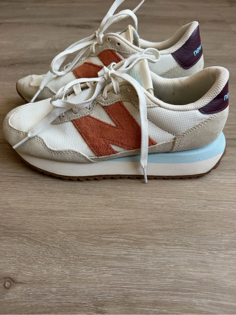 New Balance questions leave